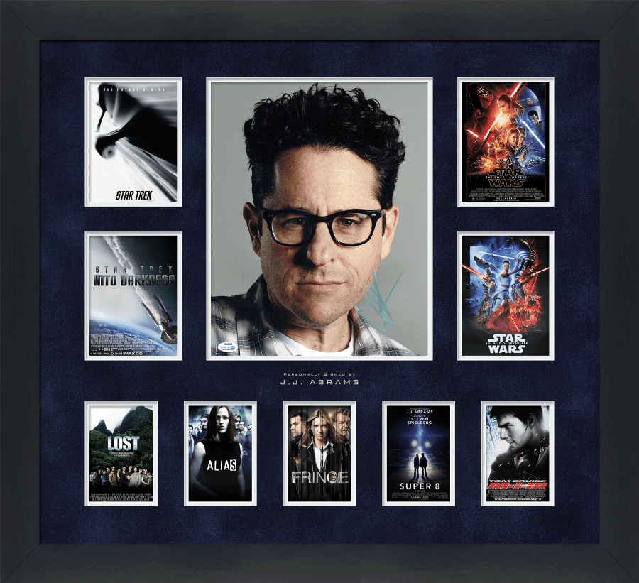 Star Wars JJ Abrams Signed Photograph Display - Memorabilia Framers Shop